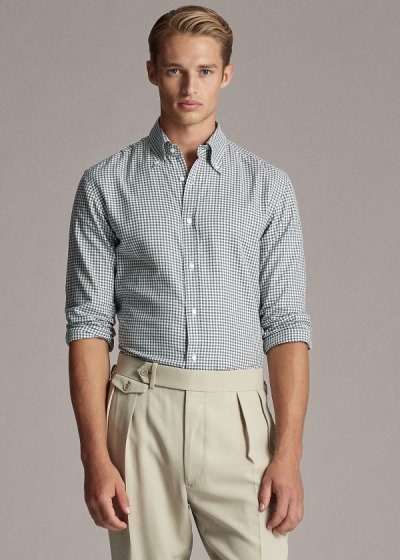 Ralph Lauren Gingham Skjorter Herre Danmark (YRQZB1049)